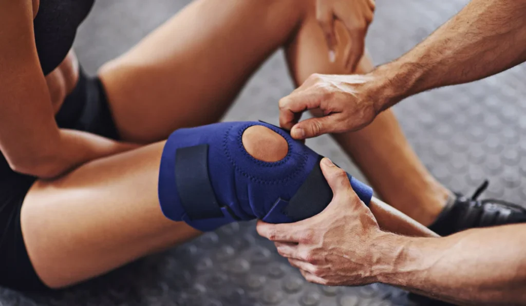 Revitalising Recovery: Effective Rehabilitation Strategies for Muscle Injuries 2 Person undergoing muscle rehabilitation therapy Lutterworth