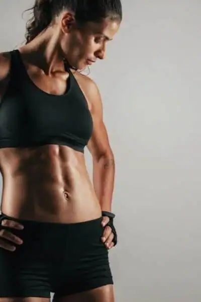 Toning Up at Home: The Ultimate Guide to Bodyweight Exercises 2 Image of woman's toned stomach after bodyweight exercises Lutterworth and non-surgical treatment from Lipo 360